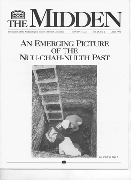 Of the Nuu-Chah-Nulth Past