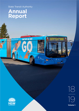 State Transit Authority Annual Report 2018-19