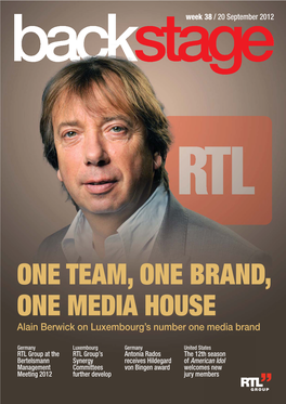 One Team, One Brand, One Media House