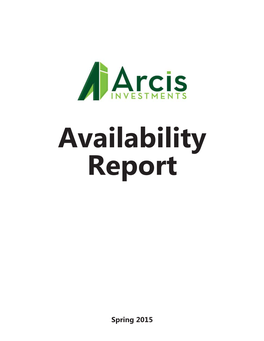 Availability Report