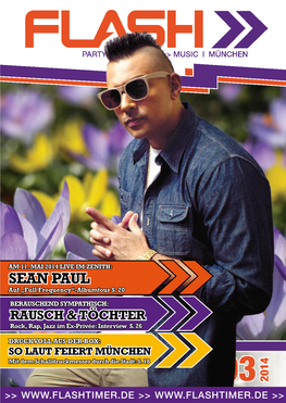 SEAN PAUL Auf „Full Frequency“-Albumtour S