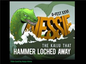 Nessie: the Loch Ness Monster but Now with a Budget of $7-Million