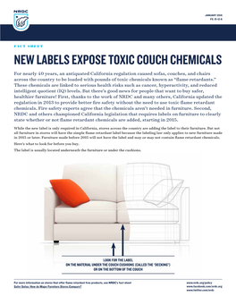 New Labels Expose Toxic Couch Chemicals
