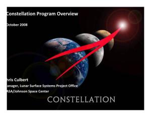Constellation Program Overview