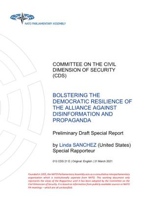 Democratic Resilience Against Disinformation And