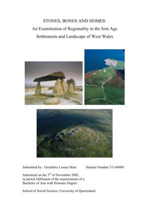 An Examination of Regionality in the Iron Age Settlements and Landscape of West Wales