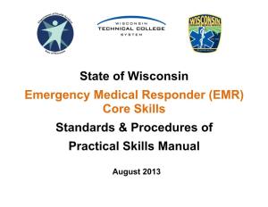 EMR Standards and Procedures Manual