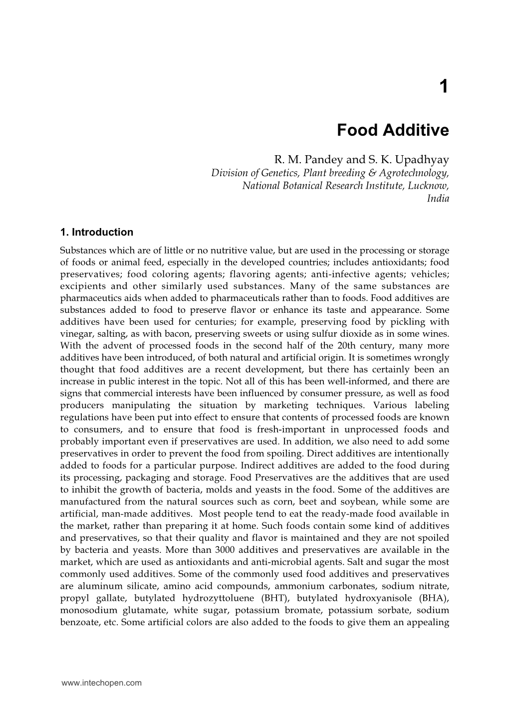 Food Additive