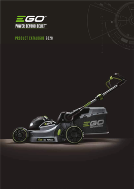 Product Catalogue 2020 Contents