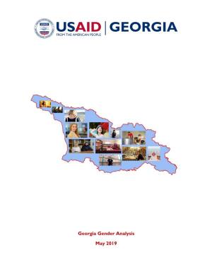 Georgia Gender Analysis May 2019