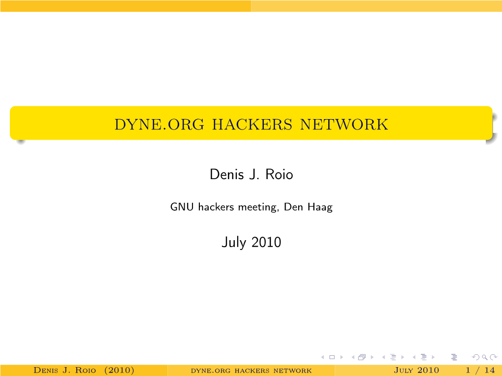 Dyne.Org Hackers Network