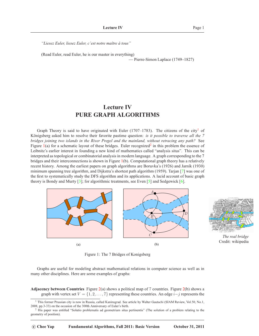 Pure Graph Algorithms