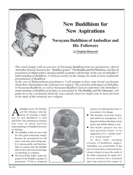 New Buddhism for New Aspirations