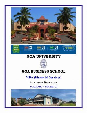 Goa Business School