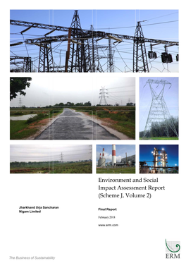 Environment and Social Impact Assessment Report (Scheme J, Volume 2)