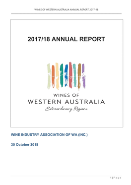 2017/18 Annual Report