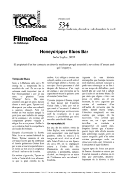 Honeydripper Blues Bar John Sayles, 2007