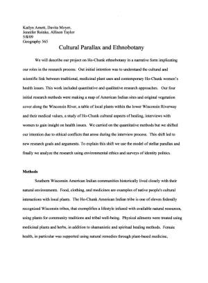 Cultural Parallax and Ethnobotany