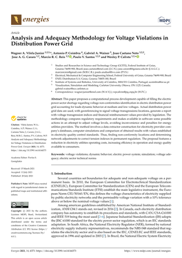 Analysis and Adequacy Methodology for Voltage Violations in Distribution Power Grid