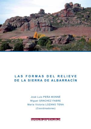 Las Formas Del Relieve De La Sierra De Albarracín