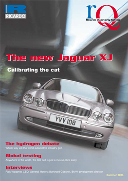The New Jaguar XJ