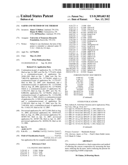 (12) United States Patent (10) Patent No.: US 8,309.603 B2 Dalton Et Al