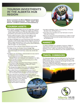 Tourism Investments Document