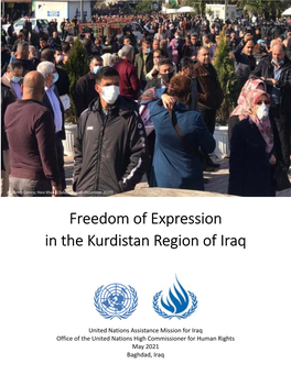 Freedom of Expression in the Kurdistan Region of Iraq
