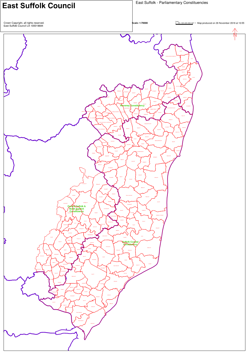 East Suffolk Parliamentary Constituencies