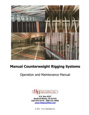 Counterweight Rigging Manual