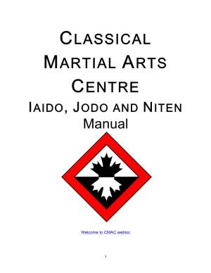 IAIDO, JODO and NITEN Manual
