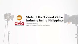 PHL State of the TV and Video Industry-V2