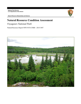 Natural Resource Condition Assessment: Voyageurs National Park