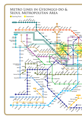 Metro Lines in Gyeonggi-Do & Seoul Metropolitan Area