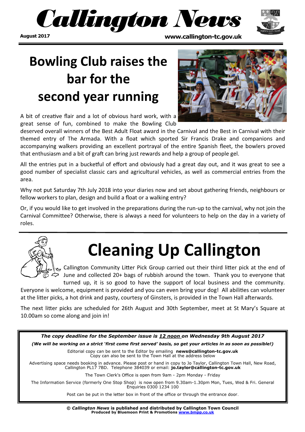 Callington Newsletter