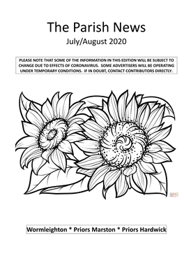 The Parish News July/August 2020
