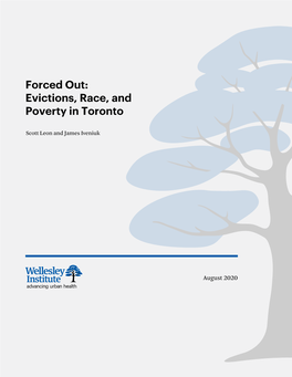 Forced Out: Evictions, Race, and Poverty in Toronto
