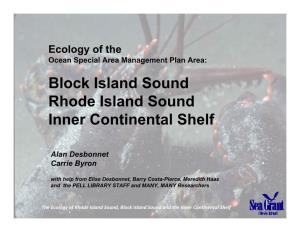Block Island Sound Rhode Island Sound Inner Continental Shelf