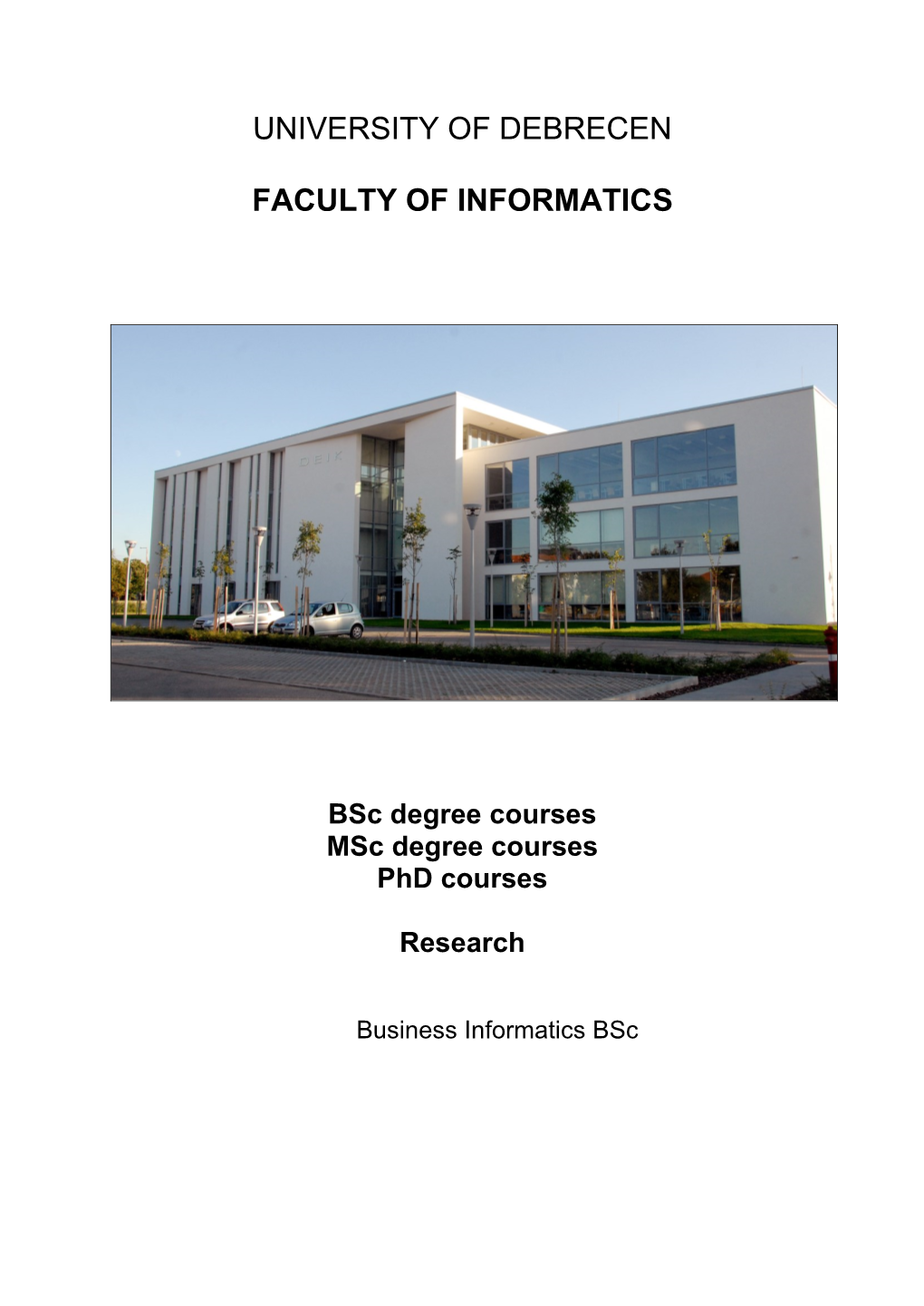 Business Informatics