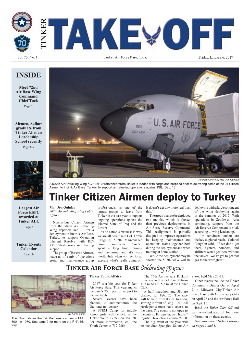 Tinker Air Force Base, Okla