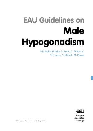 EAU Guidelines on Male Hypogonadism 2016