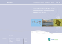 Marine Environment & Health Series