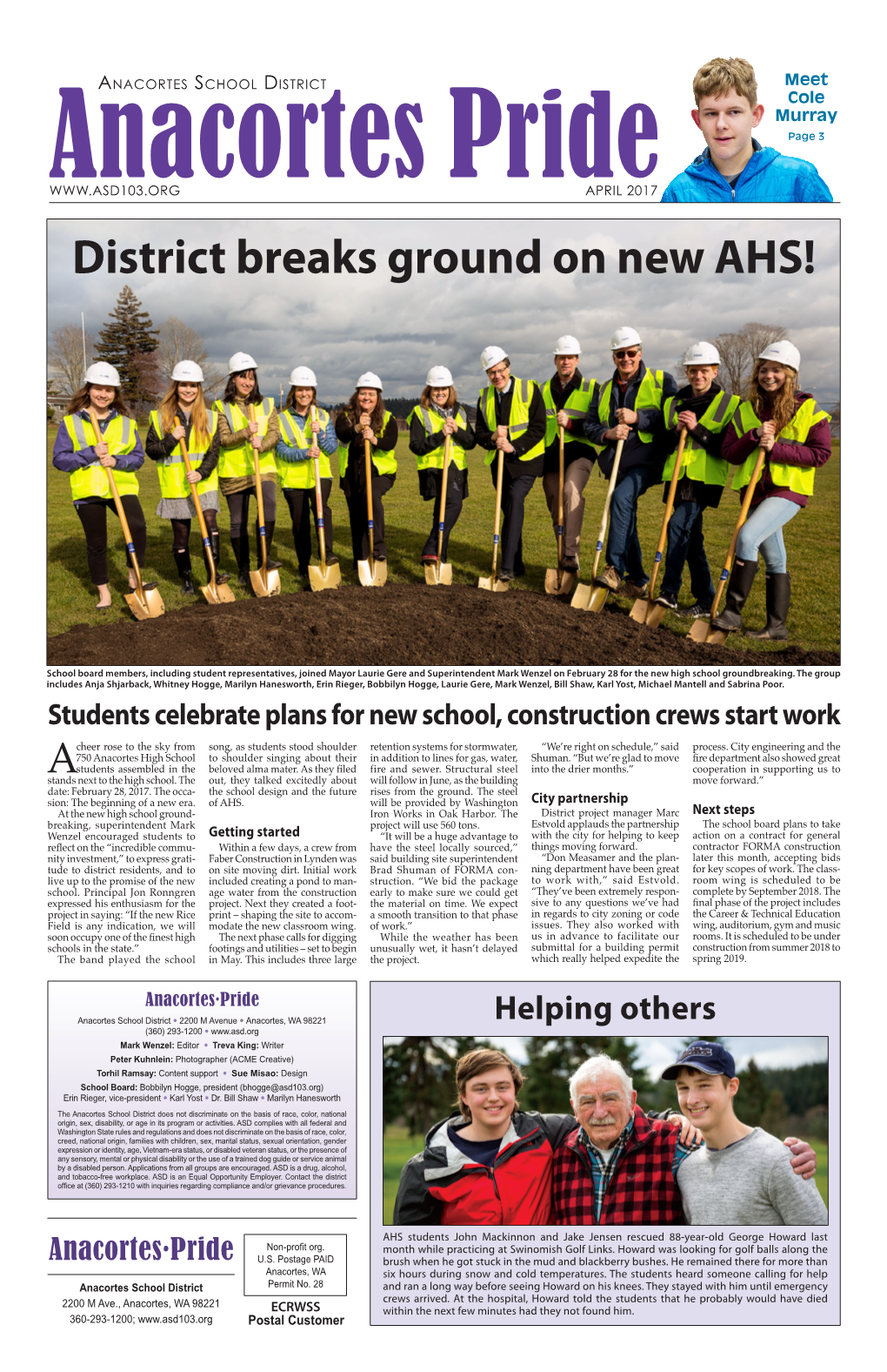 District Breaks Ground on New AHS!