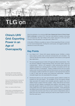 China's UHV Grid: Exporting Power in an Age of Overcapacity