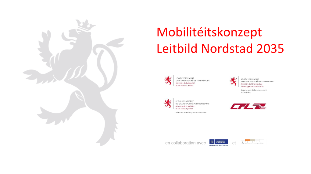 Mobilitéitskonzept Leitbild Nordstad 2035