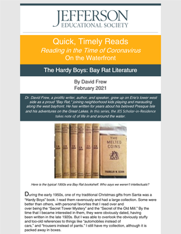 The Hardy Boys: Bay Rat Literature