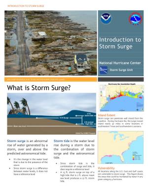 What Is Storm Surge?