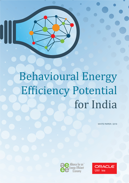 India Behavioral Energy Efficiency Potential | Oracle Utilities Opower