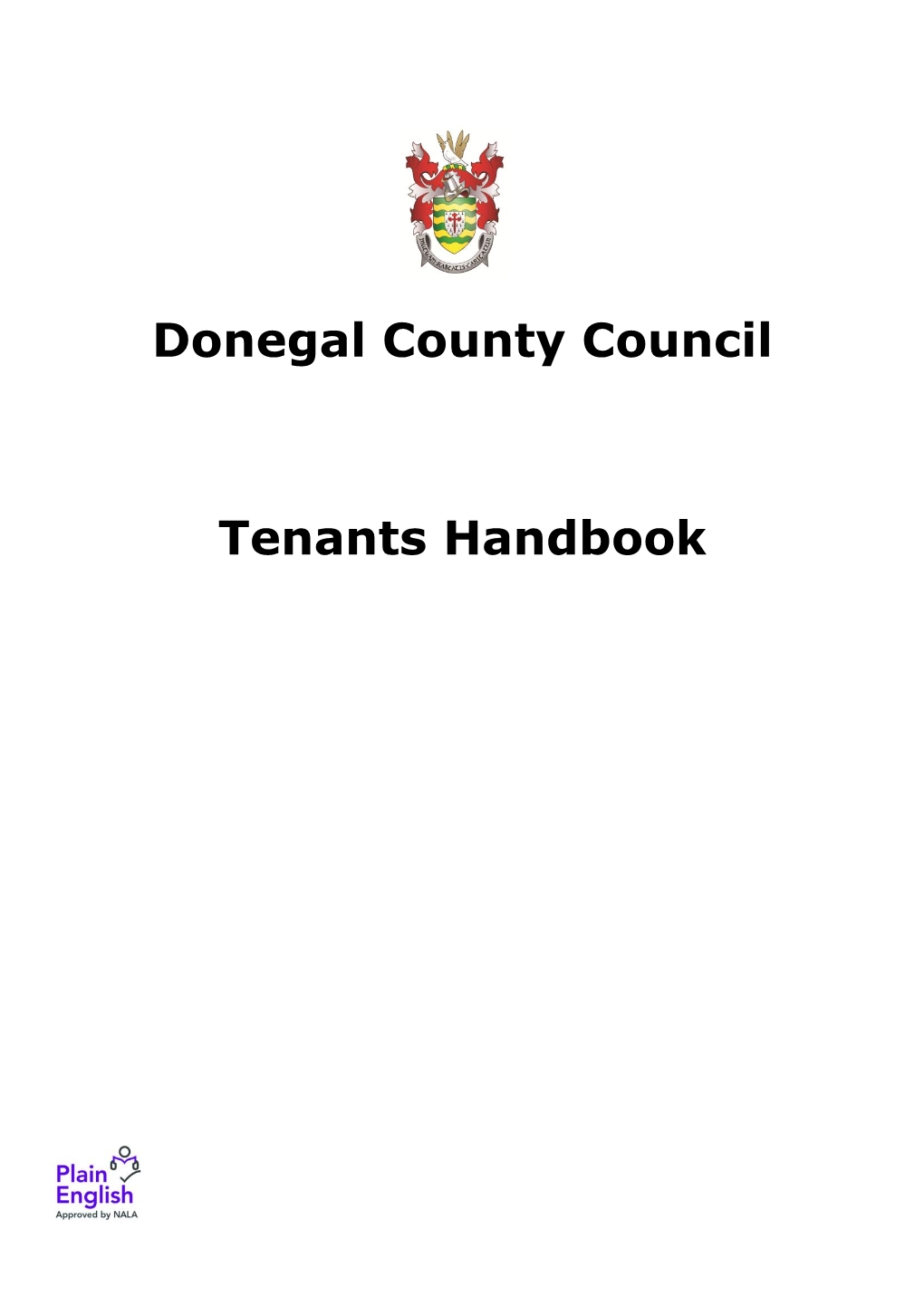 Donegal County Council Tenants Handbook