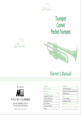 Trumpet Cornet Pocket Trumpet Trumpet Cornet Pocket Trumpet